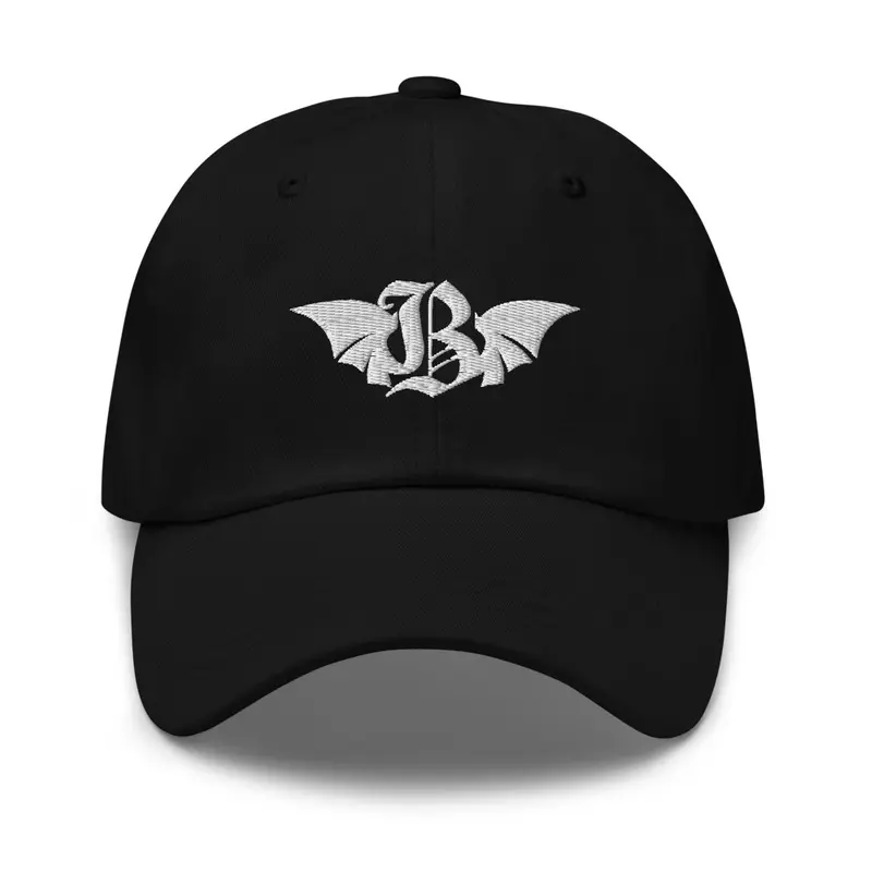 Embroidered Batwing Dad Cap